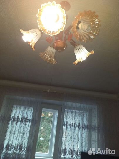 Люстра потолочная бу