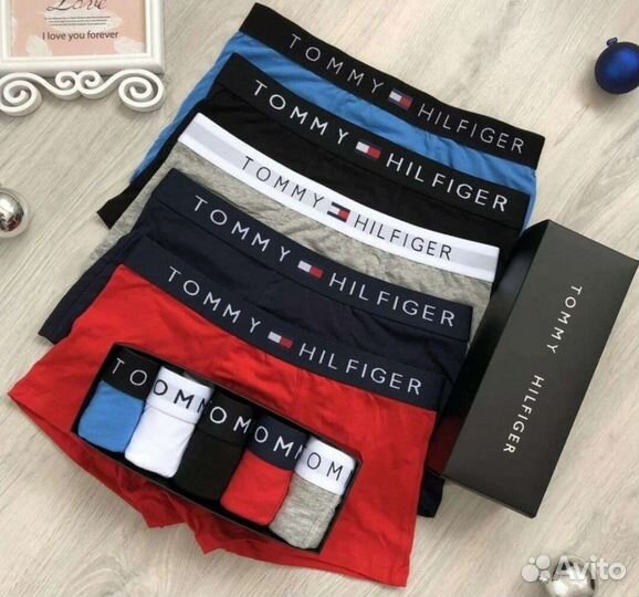 Трусы мужские tommy hilfiger боксеры