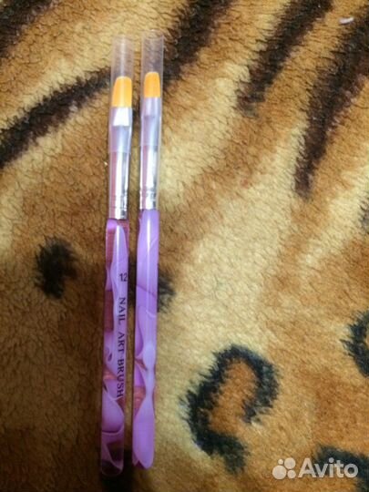 Кисти для геля, рисования, френча, для дизайна лен