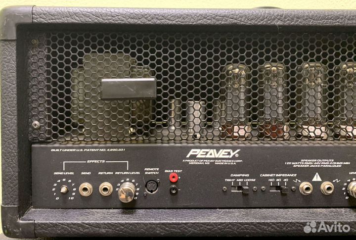 Ламповый гитарный усилитель Peavey Triple XXX 3-ch