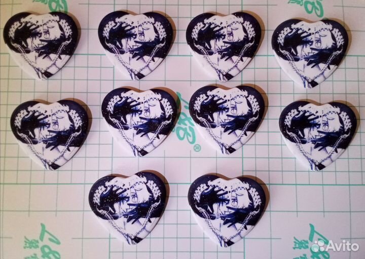 Значки сердечки