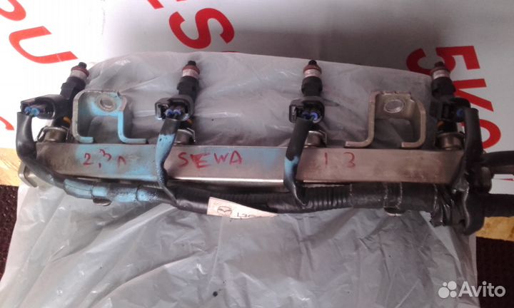 Форсунка инжекторная Mazda 3, 6 2-2,3л. ресталинг