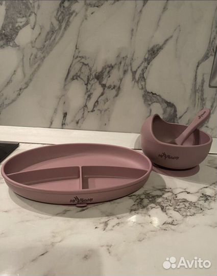 Посуда на присоске детская Miyoumi