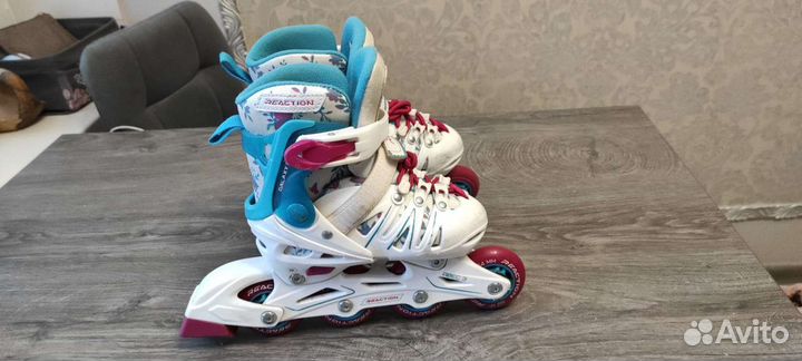 Роликовые коньки детские раздвижные