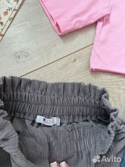 Пакет вещей для девочки zara 116, 122, 128