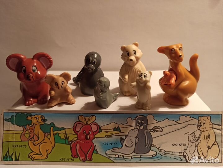 Киндер: звери, лошарики, перевертыши