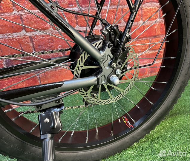 Полноприводный электровелосипед 1500 Вт АКБ 20 Ah