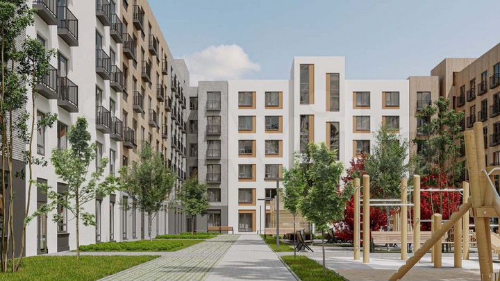 1-к. квартира, 73,9 м², 6/6 эт.