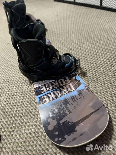 Сноуборд, Ботинки сноубордиснские, крепления