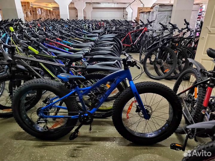 Велосипед Фэтбайк 24 (алюминий) гидравлика shimano