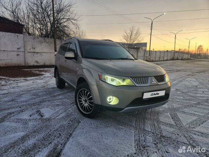 Mitsubishi Outlander 2.4 CVT, 2008, 206 000 км
