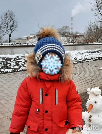 Теплая шапка