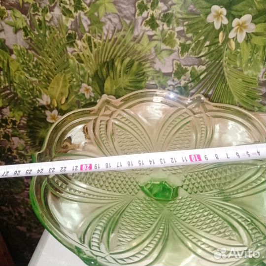 Фруктовница на ножке СССР