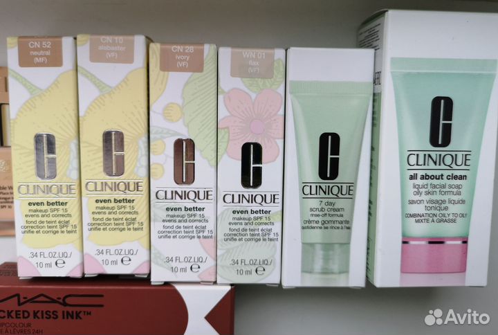 Косметика Clinique, MAC, Estee Lauder