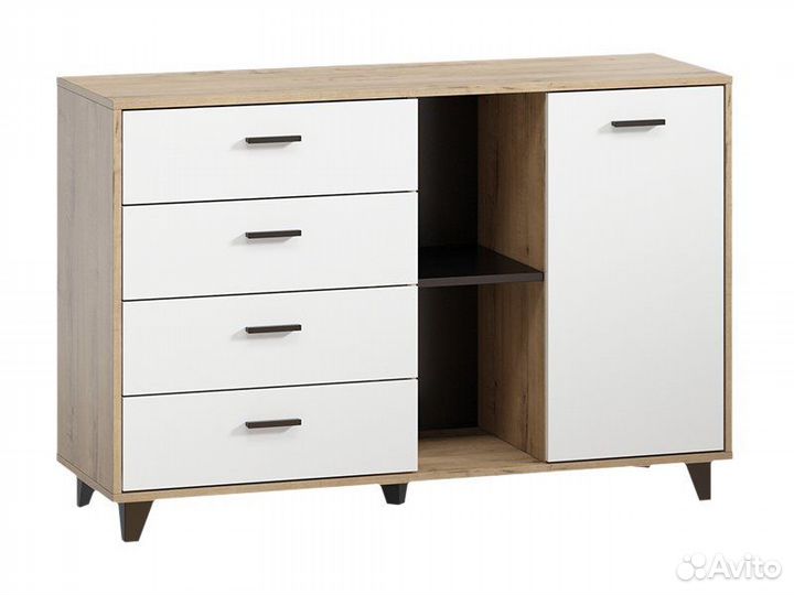 Тумба Окленд-3 Белый