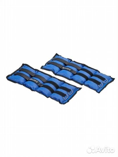 Утяжелители для ног рук 2 шт. по 2 кг грузы спорти