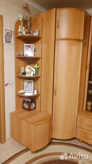 Стенка в гостиную с угловым шкафом