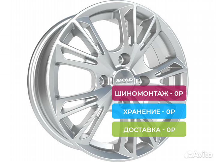 R15 5x100 6J ET38 D57,1 Скад Монреаль селена