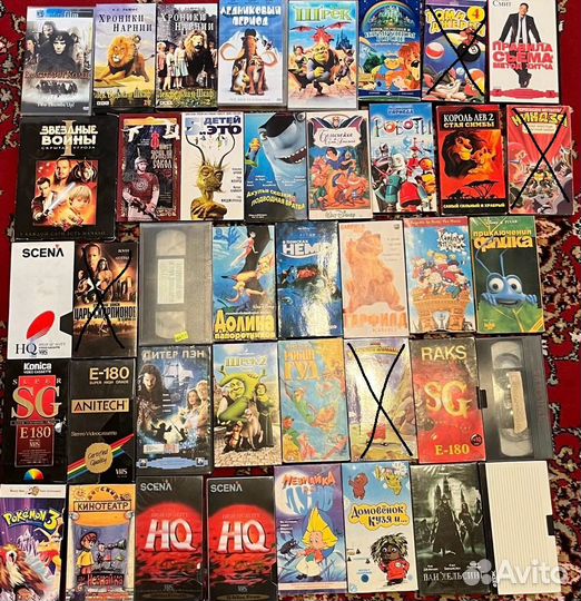 Видеокассеты VHS