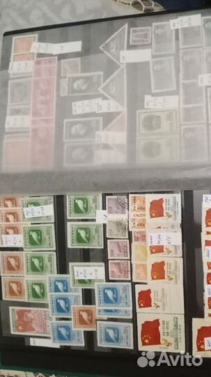 Марки Китай в альбоме Lindner 64 стр.Полный альбом