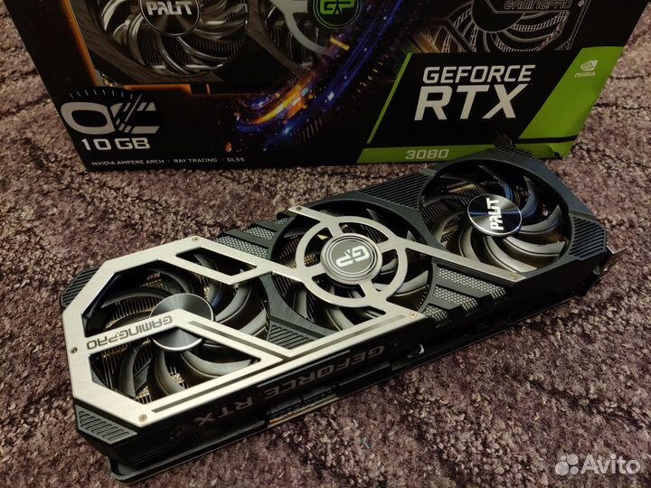 Palit RTX 3080 GamingPro на гарантии