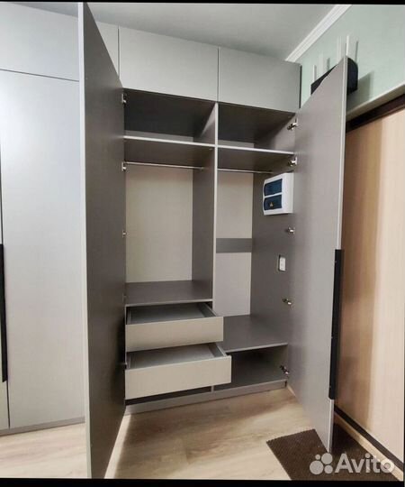 Распашной шкаф на заказ. Фабрика