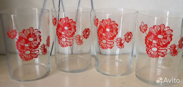 Бокалы, фужеры, рюмки хрустальные