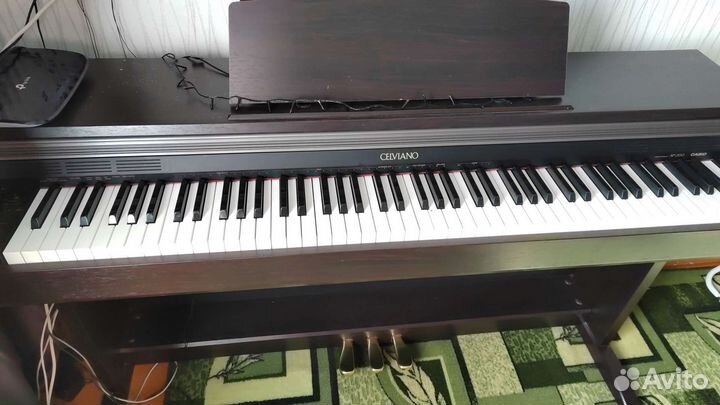 Цифровое фортепиано casio celviano ap 250bn