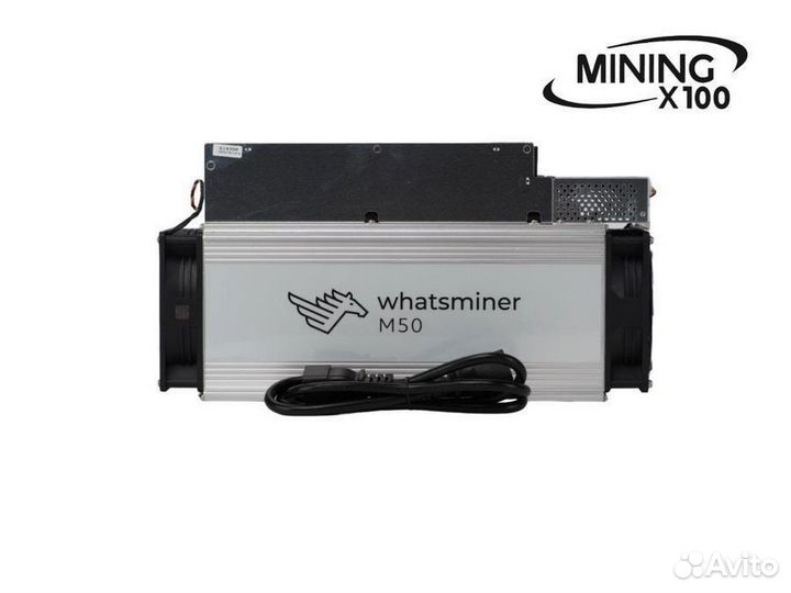 Asic Whatsminer M50 118T (в наличии)