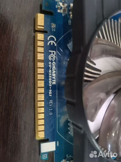 Видеокарта gigabyte GV-N550D5-1GI