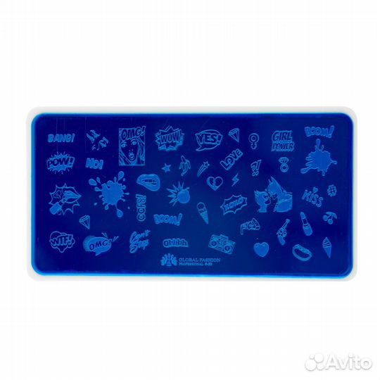 Диск для стемпинга Global Fashion #-89