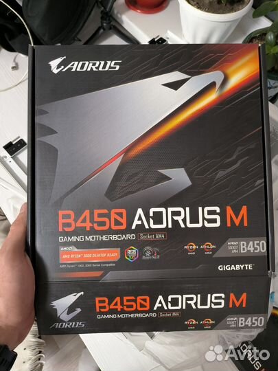 Материнская плата am4 b450