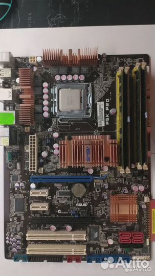 Материнская плата asus P5K PRO сокет 775