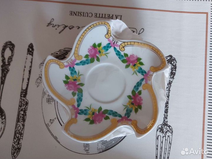 Набор кофейных чашек Yamasen Japan 24CT Gold