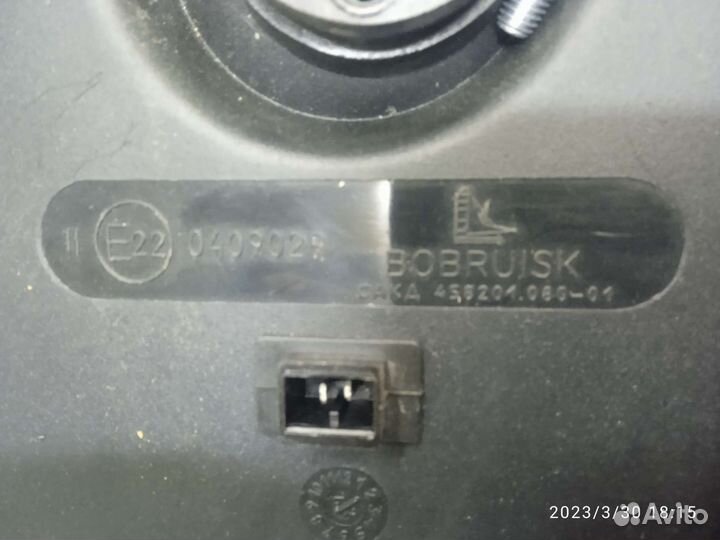 Сакд458201.080-01 Зеркало с подогревом