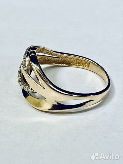 Золотое кольцо 1.90 грамм 585 пробы