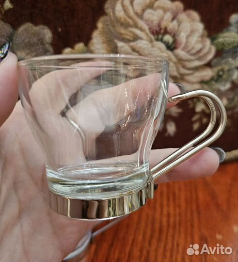 Кофейная чашка стекло