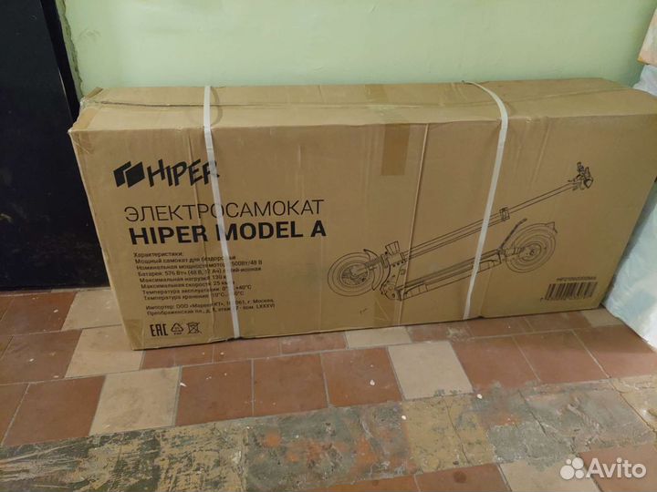 Электросамокат hiper model A новый