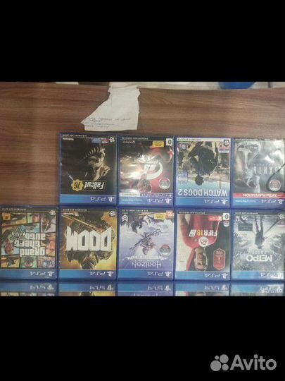 Диски на ps4