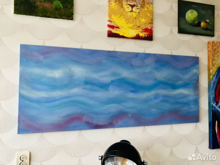Большая картина маслом