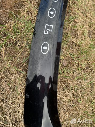 Мухобойка (дефлектор) на Volkswagen polo