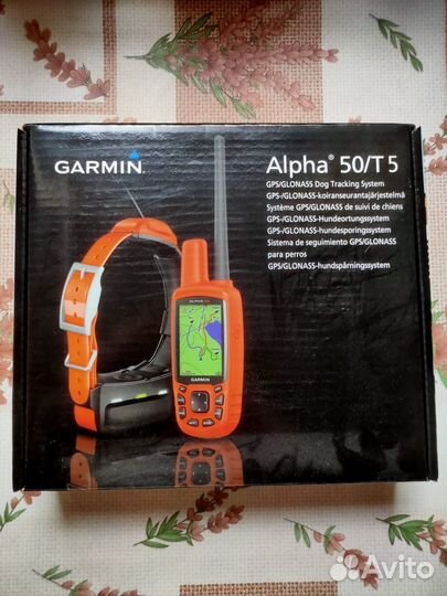 Навигатор garmin с ошейником alpha 50/t5