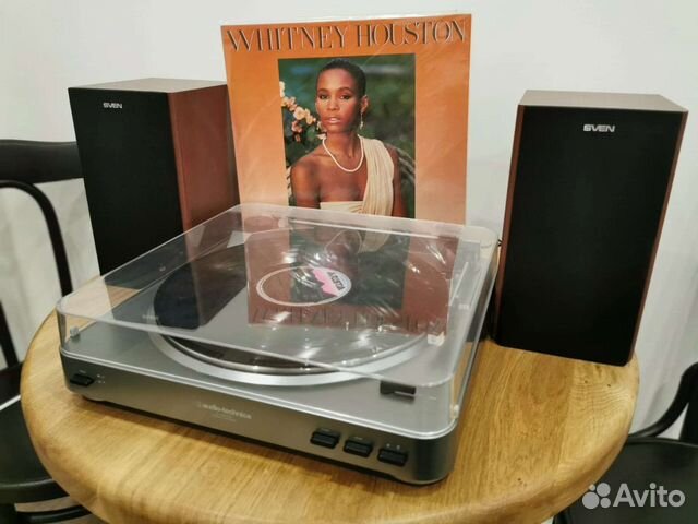 Проигрыватель винила Audio technica + колонки sven купить в Санкт ...