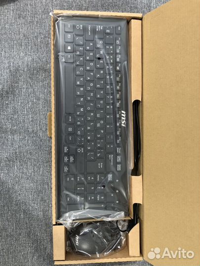 Клавиатура проводная с мышкой msi