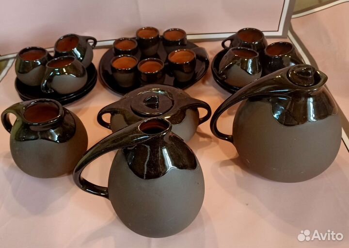 Кофейно-ликёрный сервиз, 60-е г СССР