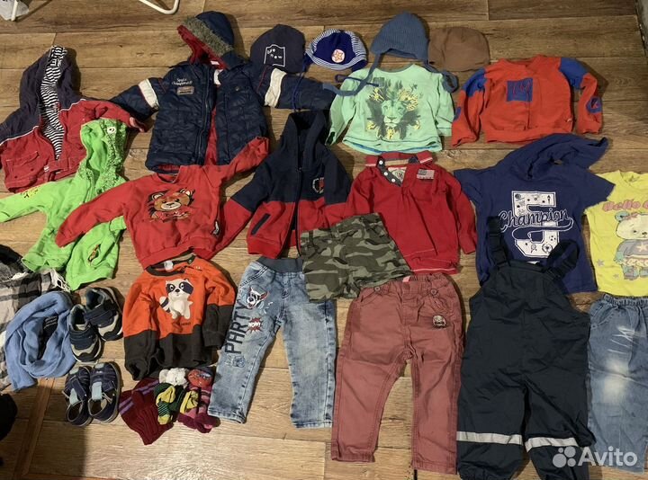 Вещи пакетом на мальчика 1 - 2,5 года