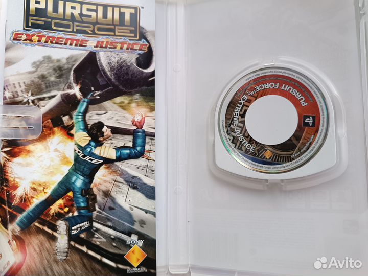 Игра для psp. Pursuit force. extreme justice