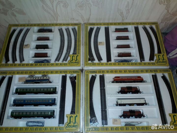 Железная дорога zeuke tt hobby 1\120