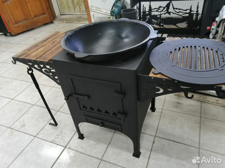 Печь под казан