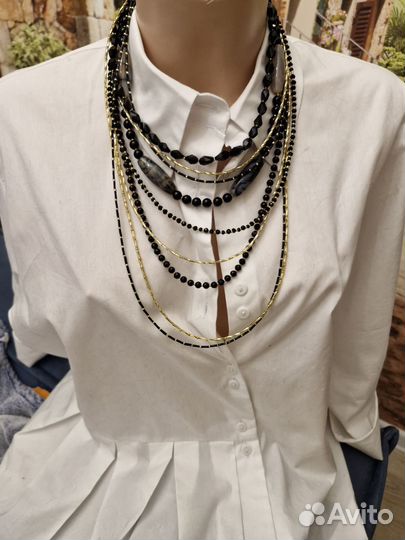 Многослойное колье